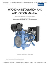 Weichai WP4GNA Installation And Application Manual