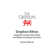 Gryphon Ethos Owner's Manual