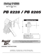 Swing-N-Slide PB 8228 Assembly Instructions Manual