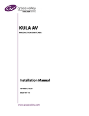 Belden grass valley KULA AV Installation Manual