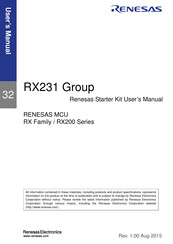 Renesas RX231 User Manual