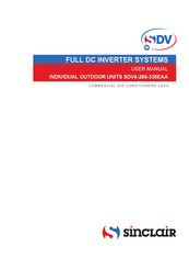 Sinclair SDV4-280-335EAA User Manual