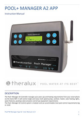 Theralux POOL+ MANAGER A2 APP Instruction Manual