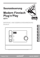 Sentiotec Karibu Modern Finnisch
Plug‘n‘Play Instructions For Installation And Use Manual