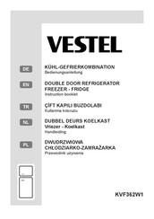 Vestel KVF362W1 Instruction Booklet