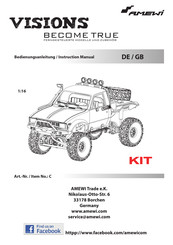 Amewi C Instruction Manual