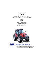 TYM T700 Operator's Manual