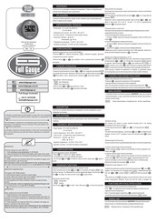 Full Gauge Controls MT-511C Manual Book