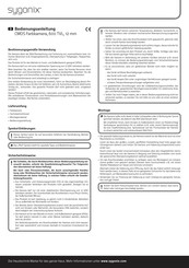 Sygonix 377204 Operating Instructions Manual