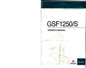 Suzuki GSF1250 Owner's Manual