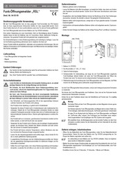 Conrad RSL Operating Instructions Manual
