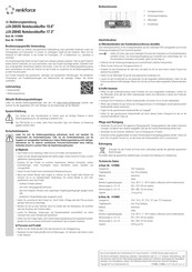 Renkforce JJV-2003S Operating Instructions
