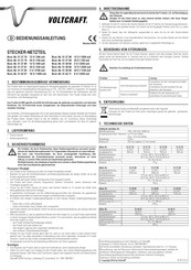 VOLTCRAFT 51 42 11 Operating Instructions