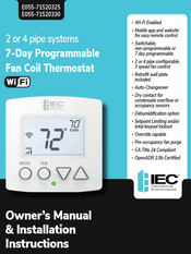 IEC E055-71520330 Owner's Manual & Installation Instructions