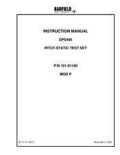 barfield DPS400 Instruction Manual