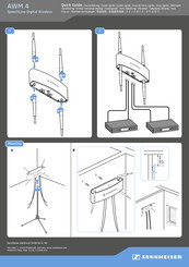 Sennheiser AWM 4 Manuals | ManualsLib