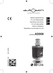 autosen AD008 Operating Instructions Manual