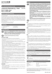 Speaka Professional 1342486 Operating Instructions