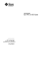 Sun Microsystems Sun HPC 3.0 Manual