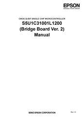 Epson S5U1C31001L1200 Manual