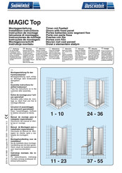 ShowerLux MAGIC Top Installation Instructions Manual