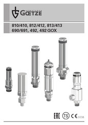 Goetze 492 Series Assembly And Maintenance Instructions