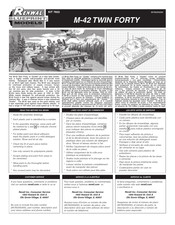 REVELL Renwal Blueprint Models 7822 Manual