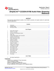 Texas Instruments SimpleLink CC3220-OV788 Application Report