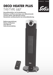 SOLIS DF-HT5218P User Manual
