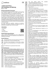 Renkforce 4016139151250 Operating Instructions Manual