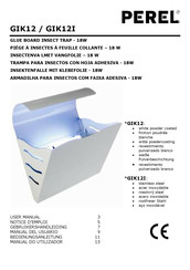 Perel GIK12I User Manual
