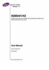 Belden grass valley IQSDA4100-1B4 User Manual