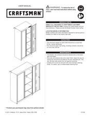 Craftsman 2000 Series User Manual