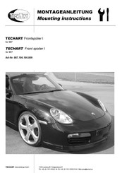 Techart 087.100.100.009 Mounting Instructions