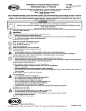 Sioux Tools IW38HBPLT-4F Quick Start Manual