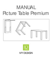 IVY DESIGN Picture Table Premium Manual