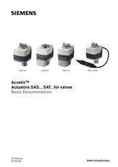 Siemens Acvatix SAS Series Basic Documentation