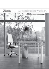 Kinnarps WORKS DS Assembly Instructions Manual