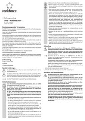 Renkforce 1378272 Operating Instructions Manual