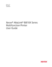 Xerox AltaLink B8170 User Manual