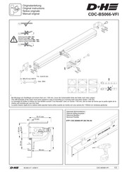 D+H CDC-BS066-VFI Original Instructions
