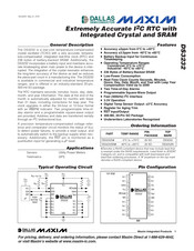 Maxim Maxim DS3232S General Description Manual