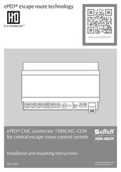 Assa Abloy Effeff ePED 1386CMC-CON Installation And Mounting Instructions