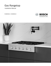 Bosch RGM8058UC Installation Manual