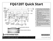 Welbilt Frymaster FQG120T Quick Start