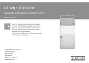 Franke UT320 Original Operating Instructions