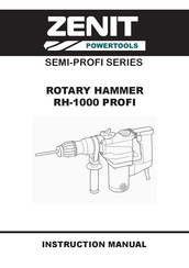 Zenit Powertools RH-1000 PROFI Instruction Manual