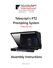 Telescript ROBO210R-SDI Assembly Instructions Manual