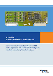 DETEWE M100-AT4 Installation Manual