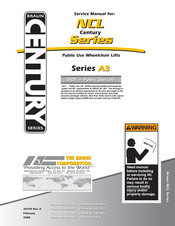 Braun Corporation NCL919FIB Service Manual